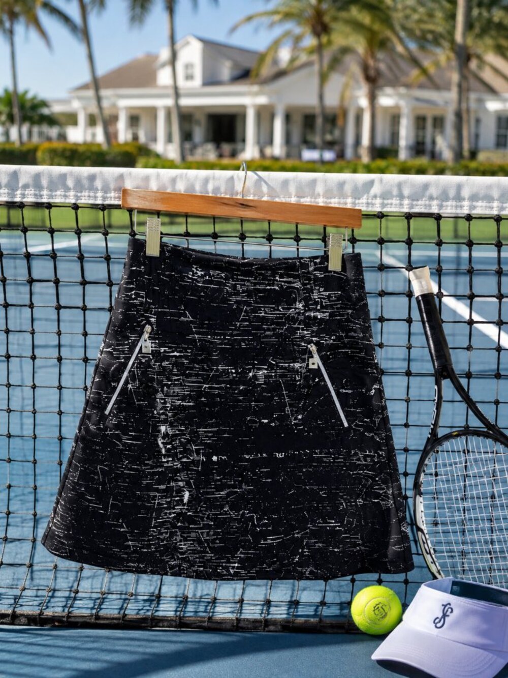 Jamie Sadock Golf Tennis Skort Size 2 | Black White Performance Athleisure